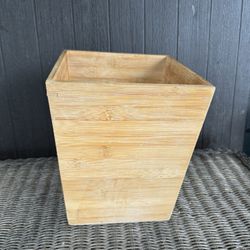 Bamboo Waste Basket