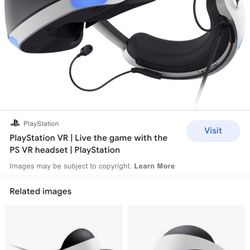 Ps4  VR With Game Or Trade For Switch 