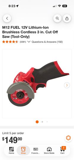 Hand saw Milwaukee m12