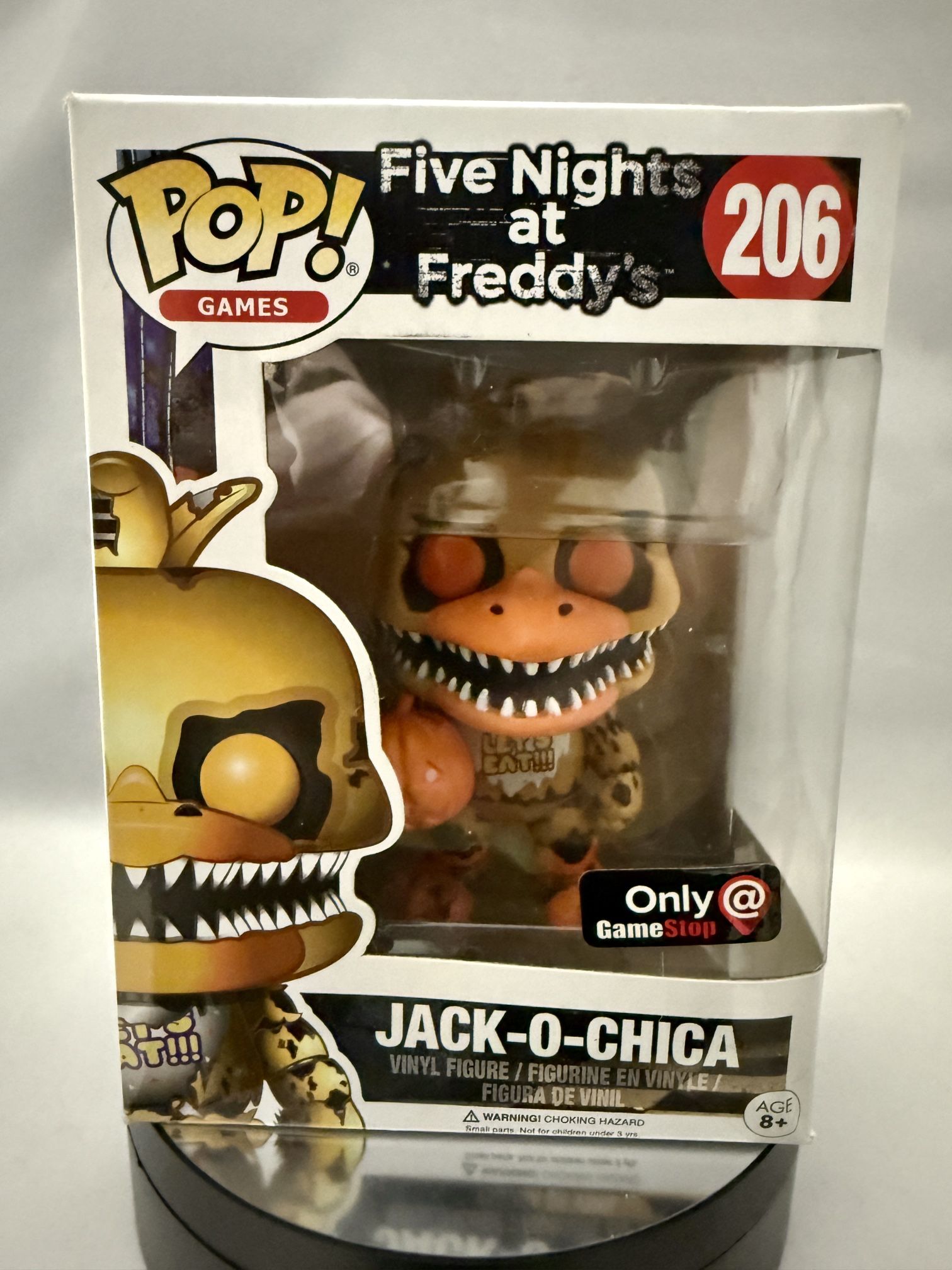 Five Nights at Freddy's Jack-O-Chica GameStop Exclusive Funko Pop #206