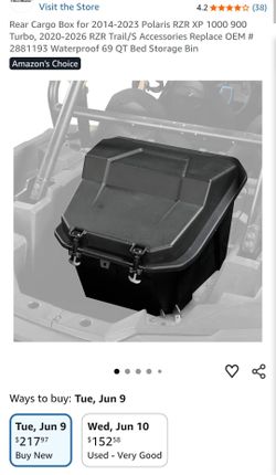 Polaris rzr cargo box 2014-23