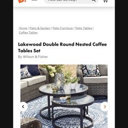 Two pieces nasty table brand new