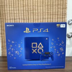 PS4 Days Of Play Limited Edition *BRAND NEW SEALED*