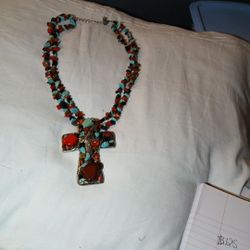 Vintage TURQUOISE Necklace 
