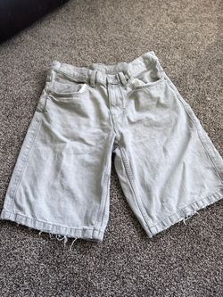 Size 32 grey Zara jorts