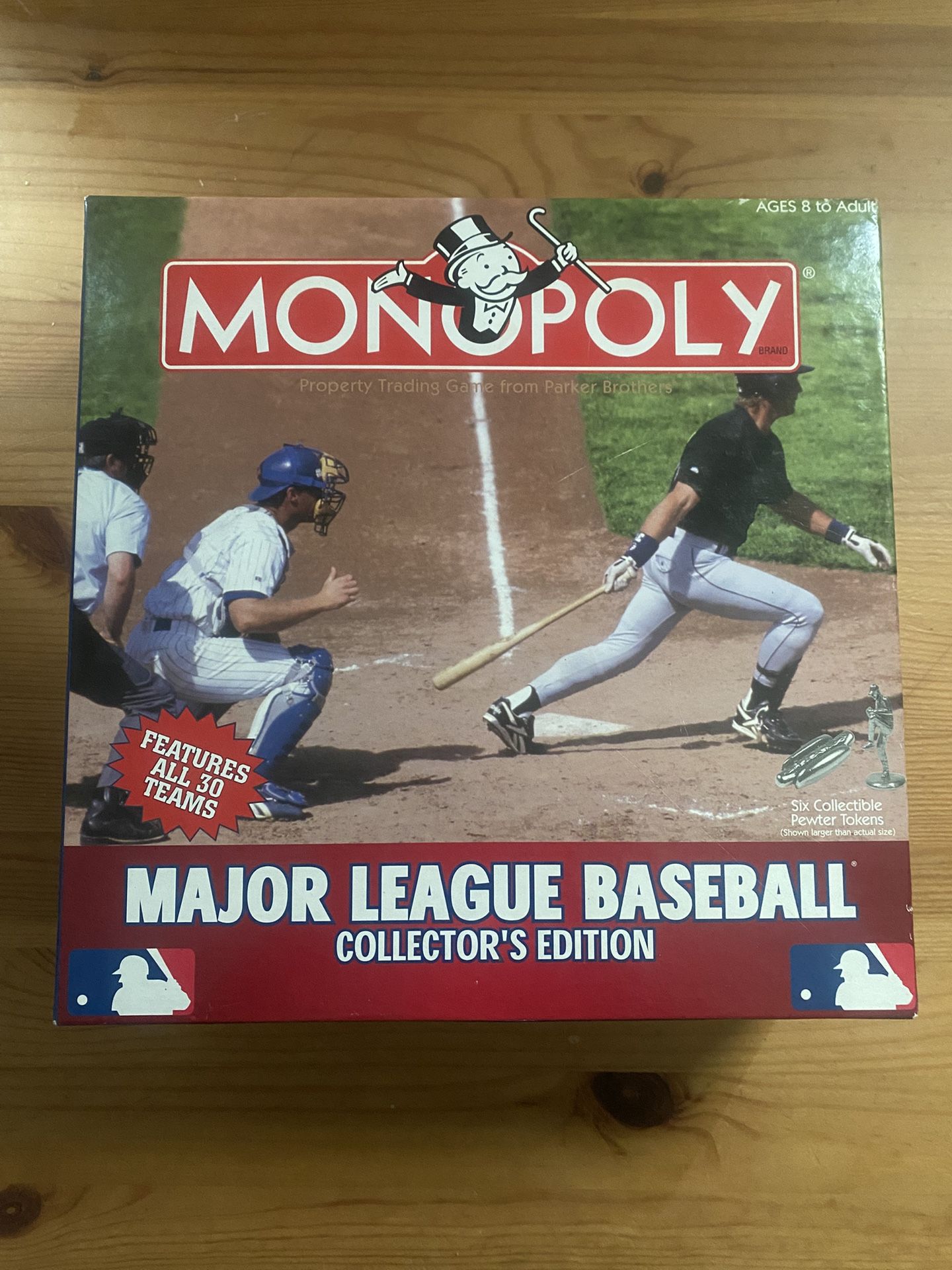 BASEBALL MONOPOLY GAME MAJOR LEAGUE