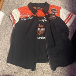 Harley Davidson Women’s Shirt Black Size 2Xl