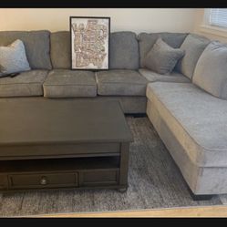 Alloy By Ashley Signature Casual L Shaped Cozy Sectional Couch Chaise 🤩 Brand New 🤩 Living Room Set 🤩 Financing Options 🤩 Delivery Available 🤩