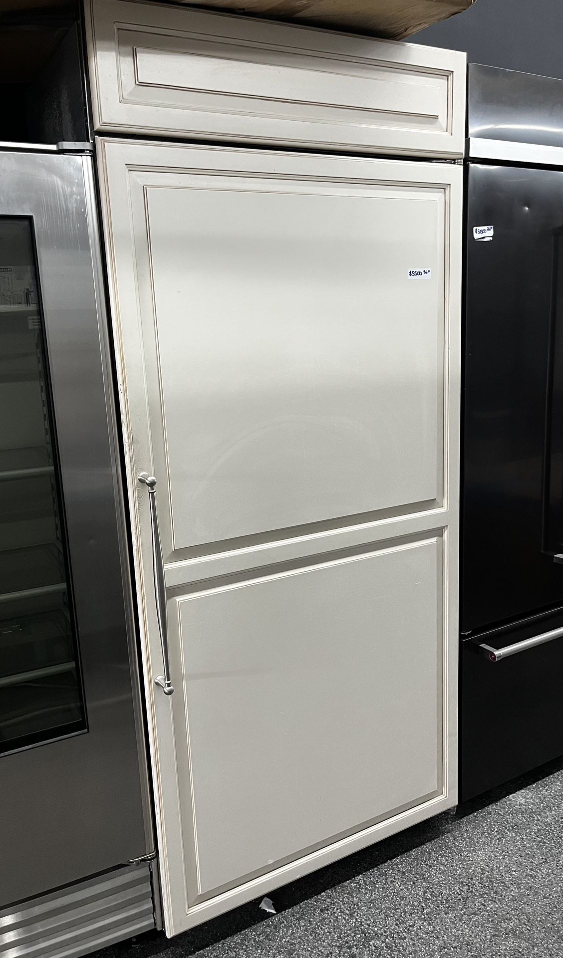 Built In Subzero Column Refrigerator 36” Panel Ready 