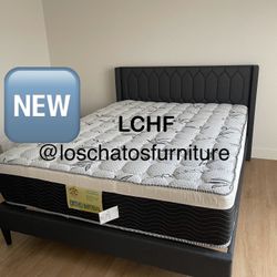 Queen Size Bed And Mattress 