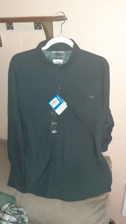 Columbia mens long sleeve shirt