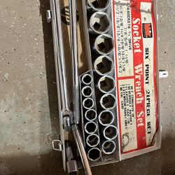 Socket Set 3/4”