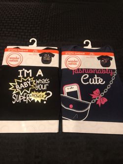 Baby Girl Onesies 0-3 months