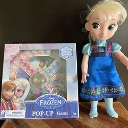Frozen Elsa Doll & Game