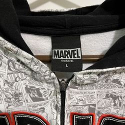 Marvel Zip Up Hoodie