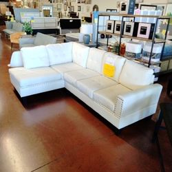 Leather Look Sectional Normie $1199