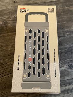 Tan Turtle Box Ranger WaterProof Bluetooth Speaker (Brand New)