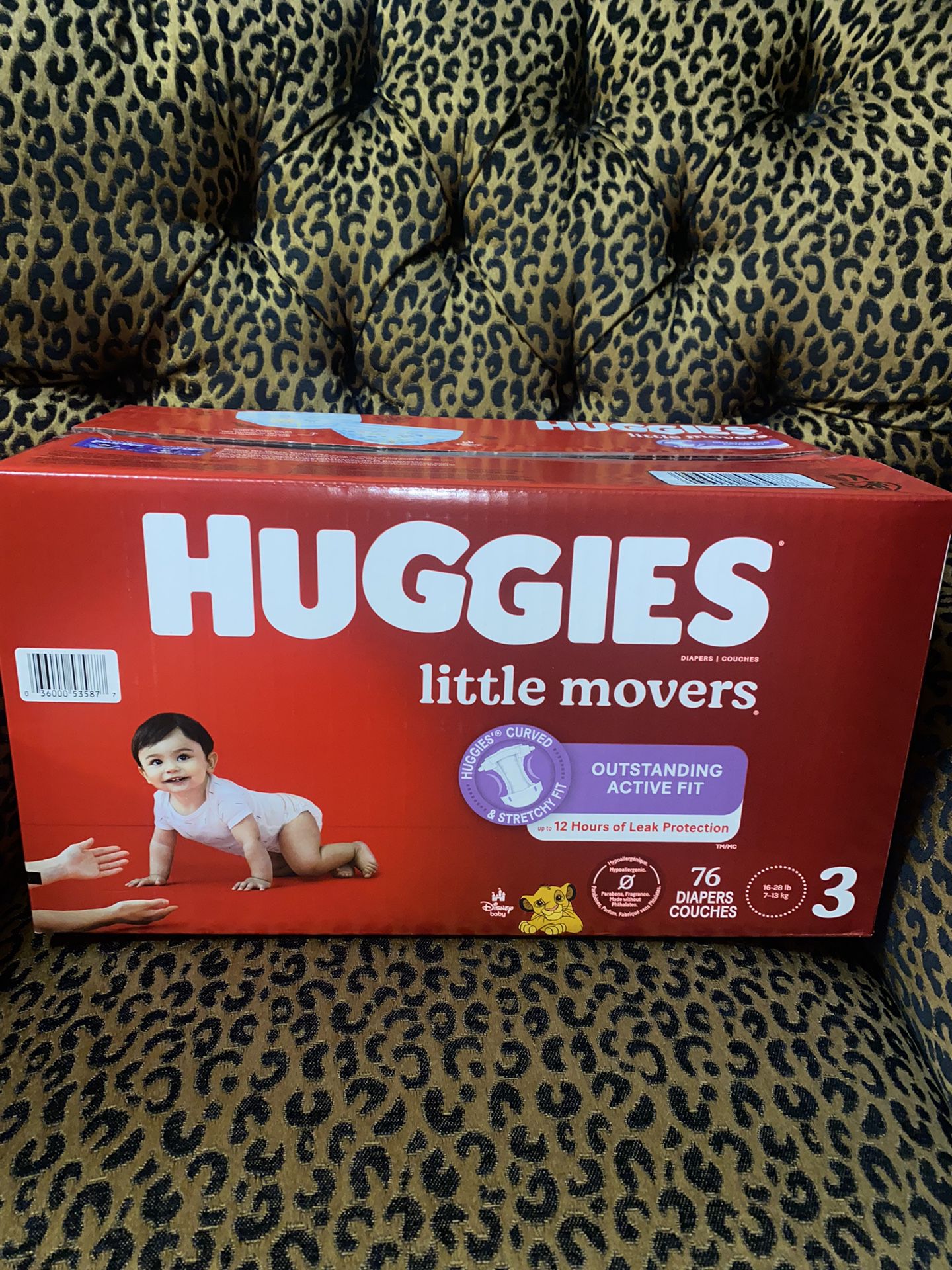 New Box Of 76 Huggies Little Movers Size 3 $25 Firm On Price