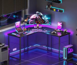 Gaming desk, computer desk.
