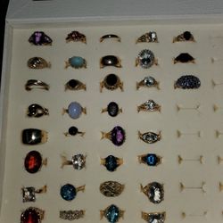 10k And 14k Gold Rings  200 Each