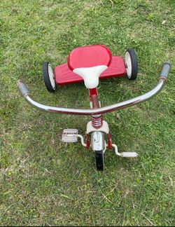 Vintage Radio Flyer Retro Red Tricycle, Model #34T