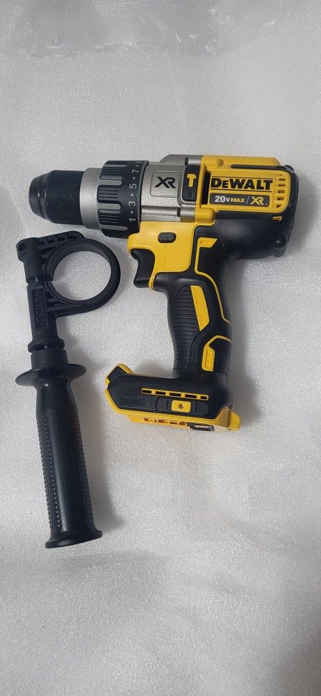 LDEWALT XR 20V BRUSHLESS CORDLESS 3 SPEED HAMMER DRILL TOOL ONLY