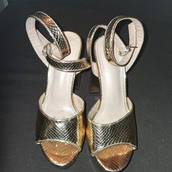Gold Heels