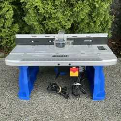 Kobalt Corded Router W/Table Model #K11RTA-03