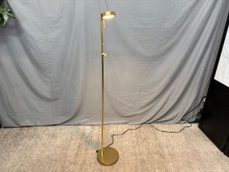 GEORGE KOVACS George’s Honey Gold Reading Room LED Floor Lamp