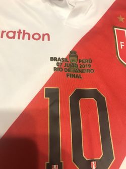Official final copa America Jersey peru vs Brasil