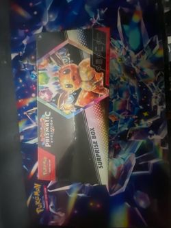 ✨ Pokémon Prismatic Evolutions Surprise Box Sealed ✨ Eevee Collection Box 🔥