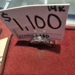 14k Engagement Ring 