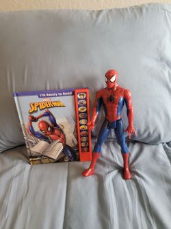 Spiderman Action Figure & Talking Book