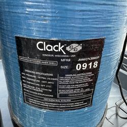 Clack Water Softener- Salt Based