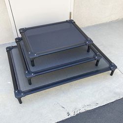 (New in box) Heavy-Duty Raised Dog Bed Cot (Medium $40, Large $50, X-Large $60) Elevated Pet Bed Indoor Outdoor 