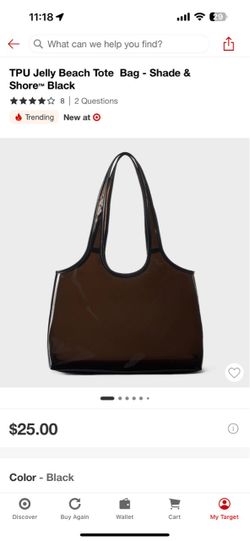Target jelly tote bag