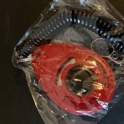 New Dog Training Clicker For Teaching Commands, W/ Coil Strap For When Walking The Dog