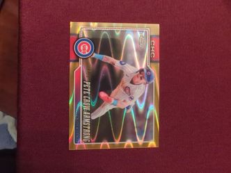 Pete Crow Armstrong 2026 Topps Chrome raywave /50