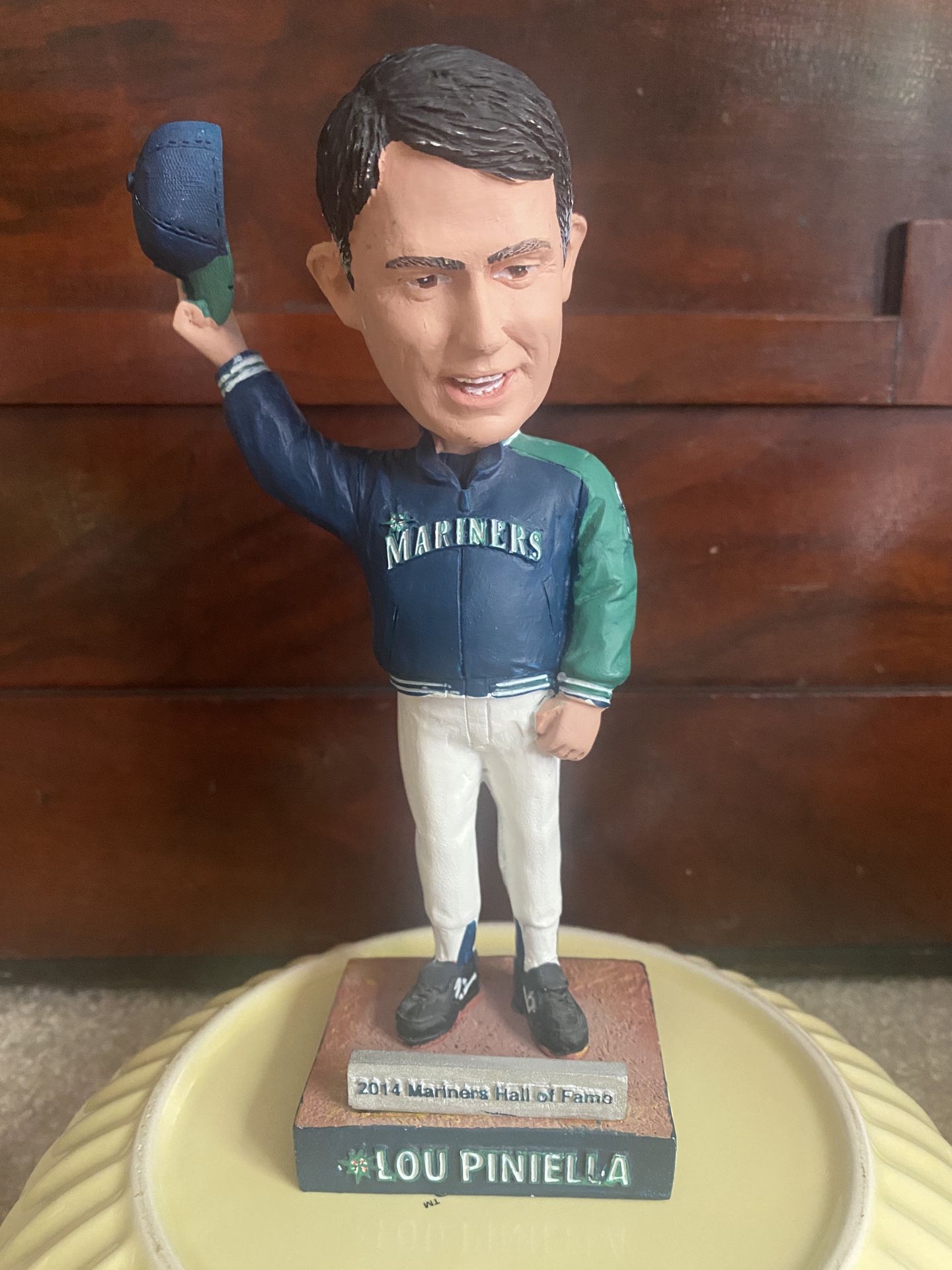Lou Piniella Mariners 2014 Hall Of Fame Bobblehead