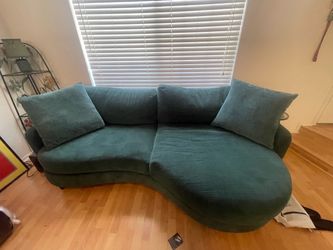 Teal Couch