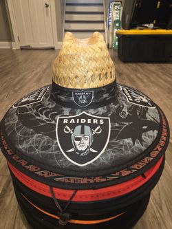 Las Vegas Raiders Straw Hat Sombrero Cap Beach Festival Pool Summer Sports tools Lawn Party Gorra