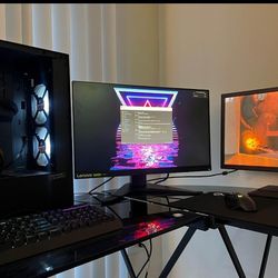 Gaming PC setup- Dual Monitors