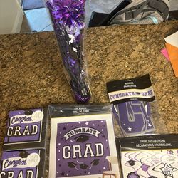 Purple Graduation Decoration