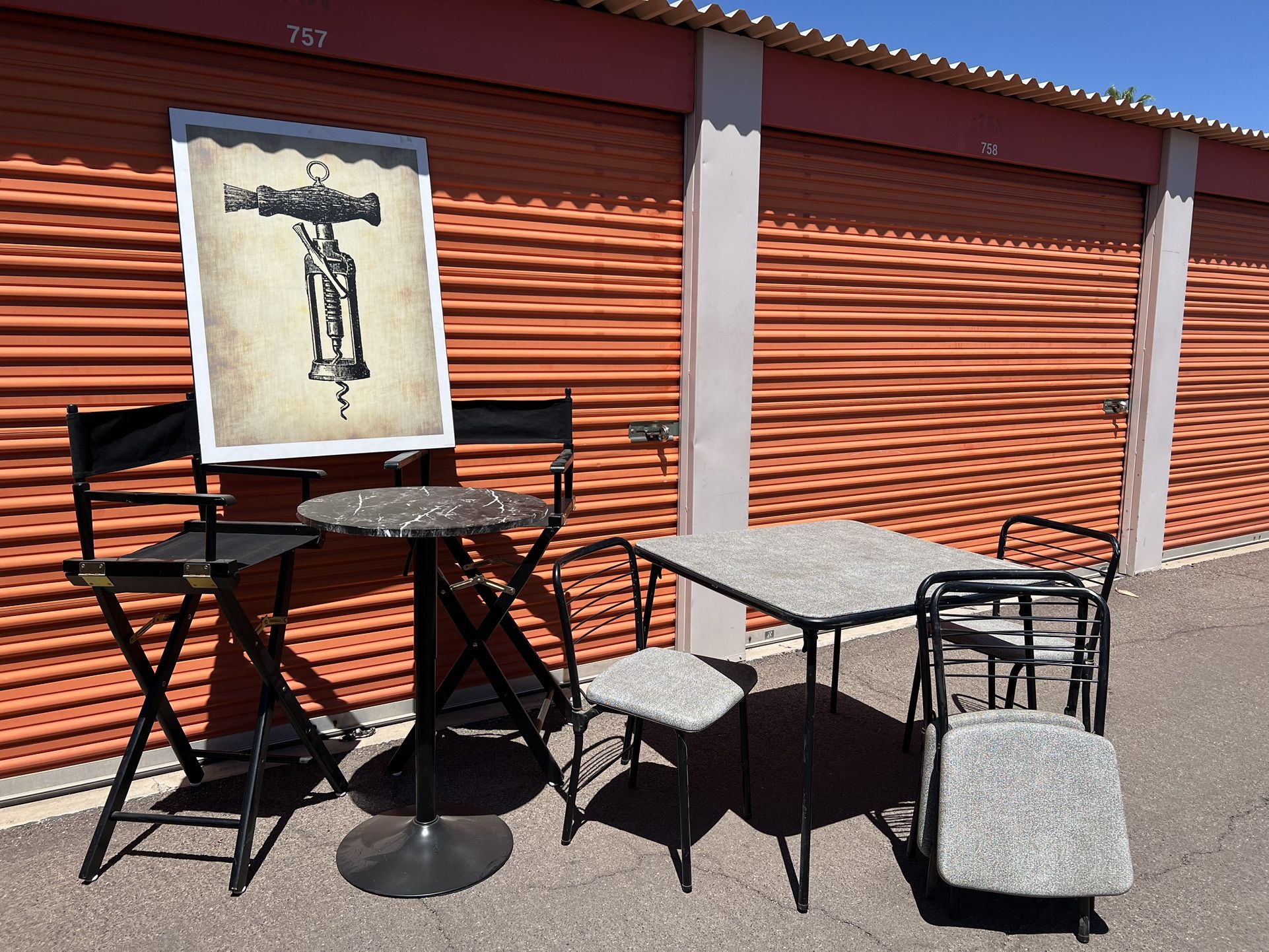 Bar Items, Car Table, Pub Table, Stools