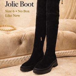 Coach Jolie Suede Boots