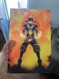 One Piece - Ace Acrylic Poster