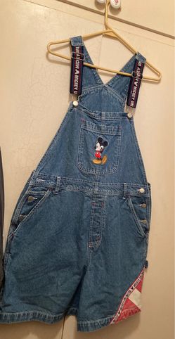 Vintage 90’s Mickey carpenter denim overall