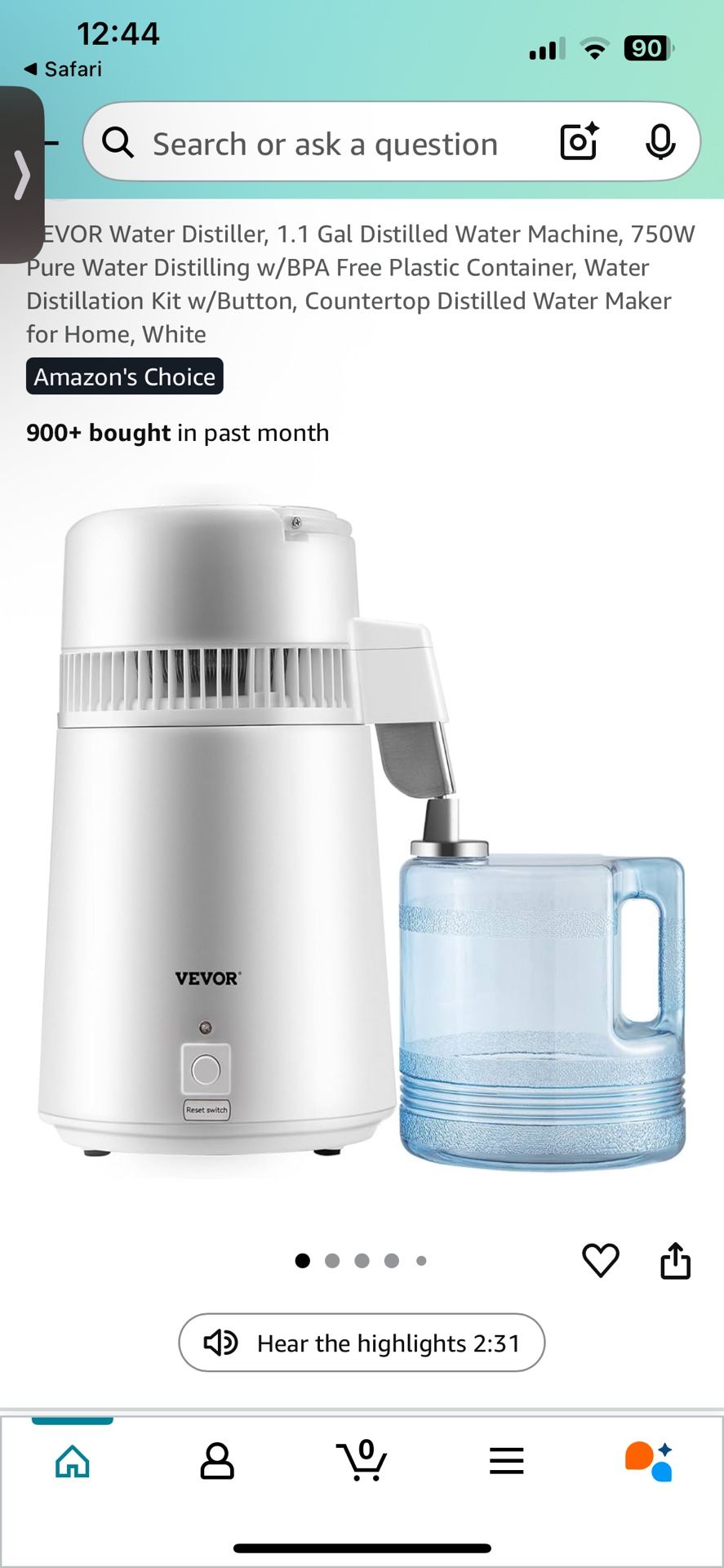 Water Distiller 
