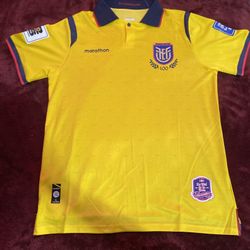Ecuador Home National Team World Cup 2026 Jersey With Patches Size S/M/L