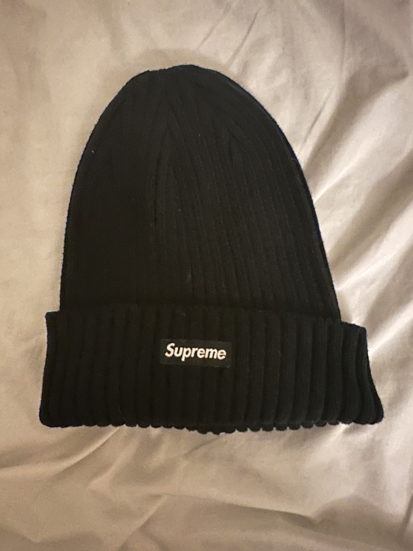 Supreme Black Beanie 